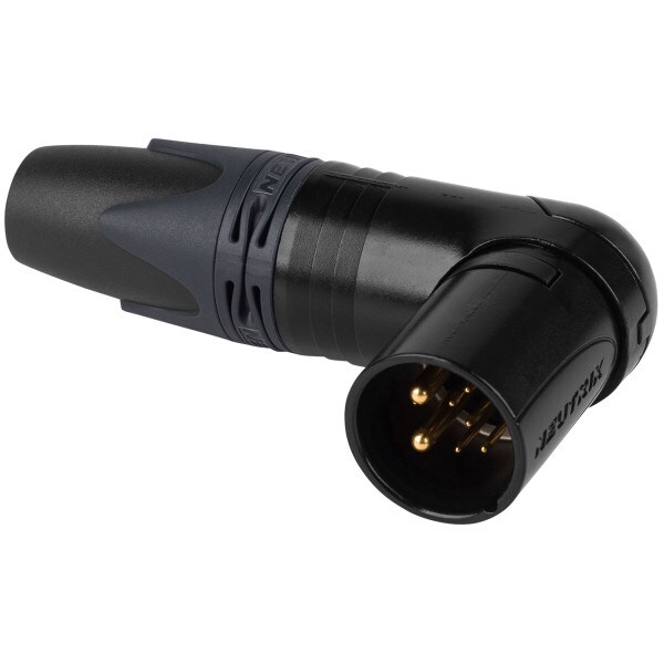 Main product image for Neutrik NC10MRX-14-B Male 10-Pin XLR Right Angle Ca 092-1835
